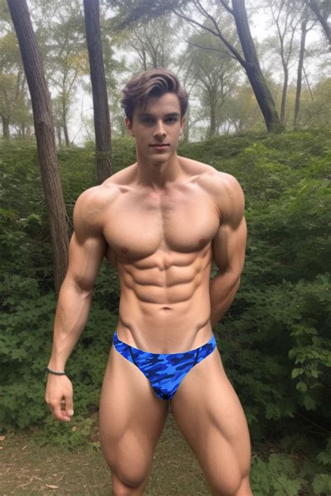 Muscular Briefs Boy At Eden Garden 2 by trankhoimy on DeviantArt