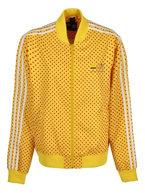 Adidas x Pharrell Williams Superstar Track Jacket | Yellow | FARFETCH
