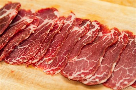 Thinly Sliced Meat for Japanese Cooking • Just One Cookbook