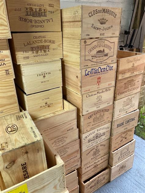 genuine  bottle wine box storage upcycle vintage etsy diy home