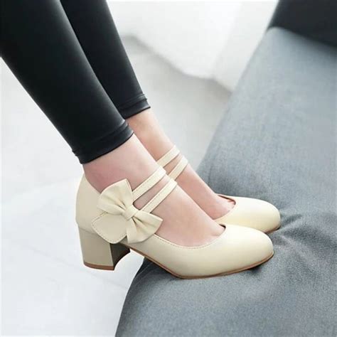 jual diata sepatu heels wanita pita samping manis fashion wanita