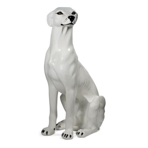 Greyhound white 33" - Intrada Italy