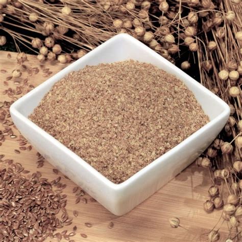 organic fat reduced ground flaxseed