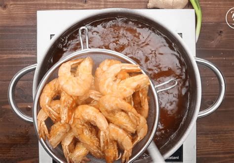 Chinese Style Sautéed Deep Fried Shrimp | chinese food | cooking