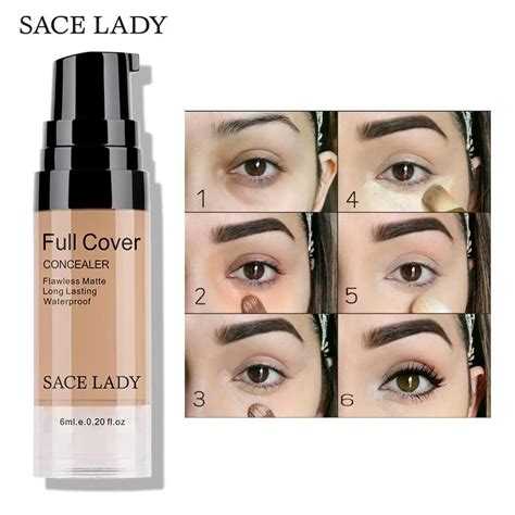 SACE LADY Профессиональный консилер для глаз основа для макияжа 6 мл ...