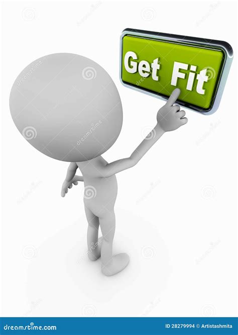 Get fit stock illustration. Illustration of loose, exercise - 28279994