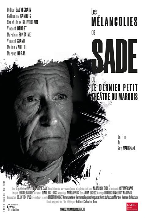 Les Mélancolies de Sade - Film 2019 - AlloCiné
