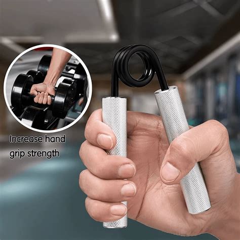 One Heavy-Duty Grip Strengthener With Resistance Range Of 100-350lbs ...