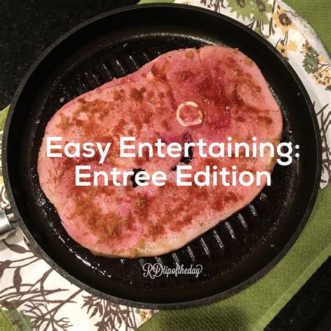 RD Tip of the Day : Easy Entertaining: 5 Breakfast Entrees for Entertaining