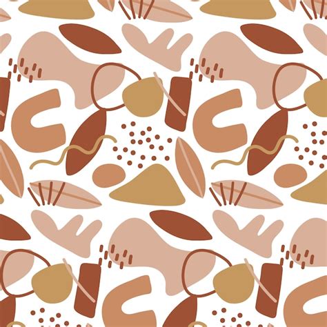 brown shapes pattern images    freepik