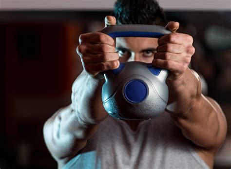 kettlebell exercises  men   bigger arms