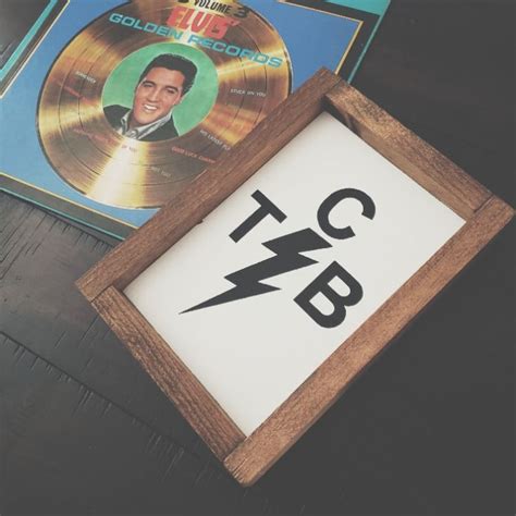 (Elvis record not included) Product Description: This rustic wooden ...