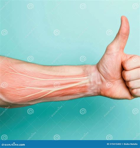 Close Up on a Bodybuilder Biceps,shoulder,arm Isolated Stock Photo