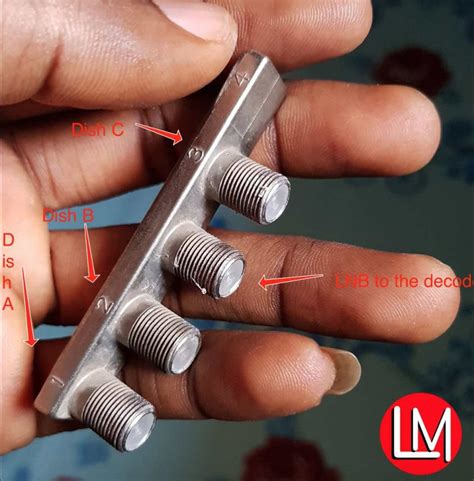 setup  diseqc switch  connect multiple dishes