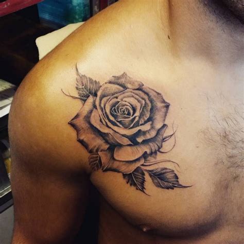 Flower Chest Tattoos