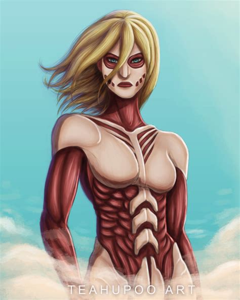 ArtStation - Female Titan - Attack on Titan