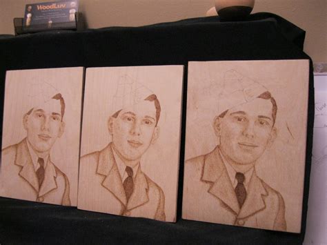 PYROGRAPHY PORTRAITS by WoodLuv: Pryrography Portrait - The Grandfather ...