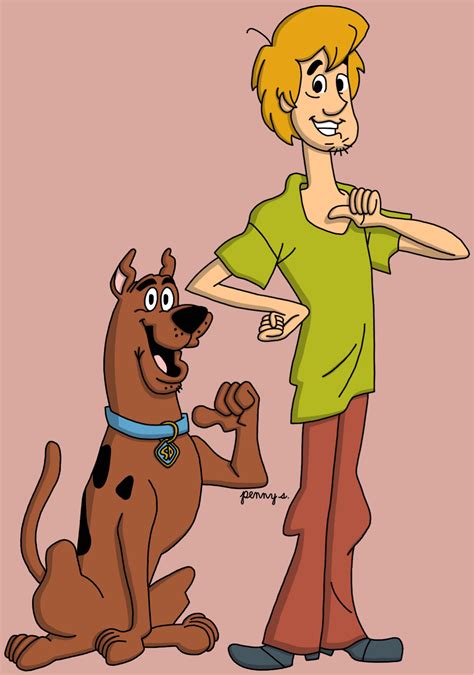 real   shaggy  scooby doo   cornish blog