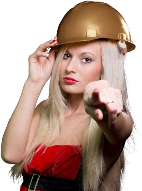 Amazon.com: ComfyCamper Gold Digger Costume - Construction Hat Mining ...