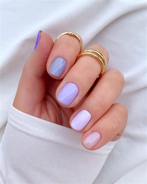 stunning purple ombre nails  totally   copy