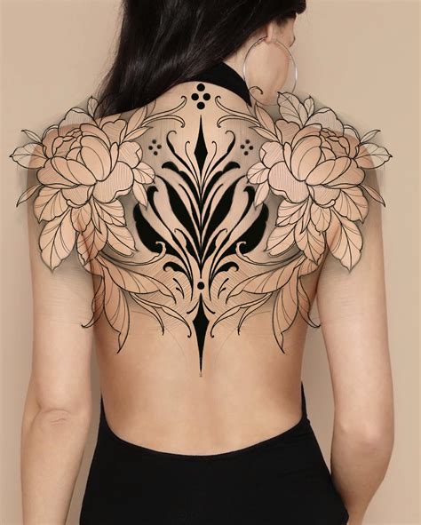 Ornamental back concept. : r/TattooDesigns