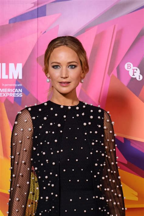 JENNIFER LAWRENCE at Causeway Premiere at 66th BFI London Film Festival