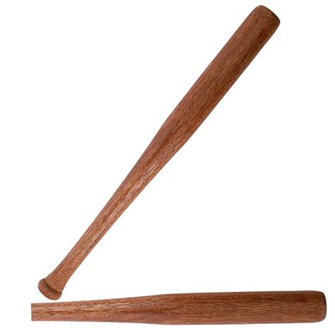 Tebery 2 Pack Wood Baseball Bat Softball Bat, 24.5-Inch Self Defense