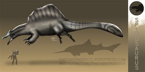 A Dinosaur A Day: Spinosaurus aegyptiacus