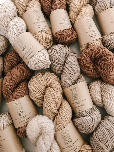 autumn aesthetic beige aesthetic yarn inspiration hand dyed yarn