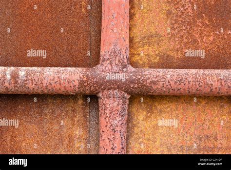 rusty metal door Stock Photo - Alamy