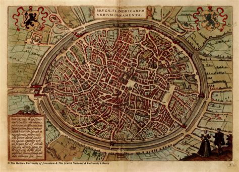 Amazing Maps of Medieval Cities