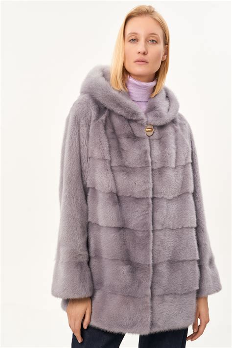 Короткая норковая шуба Flaumfeder 584093003 цены в Москве, купить ...