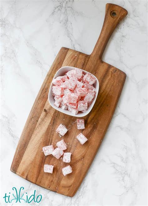 Homemade Turkish Delight from The Lion, the Witch, and the Wardrobe