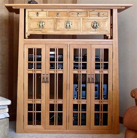 arts and crafts kitchen cabinets | Arts and Crafts Style Beech Media ...