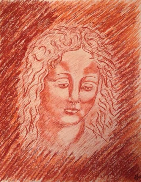 Peinture tête de femme