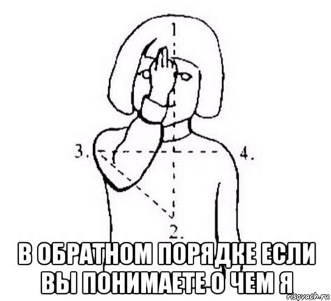 в обратном порядке если вы понимаете о чем я, Мем Перекреститься ...