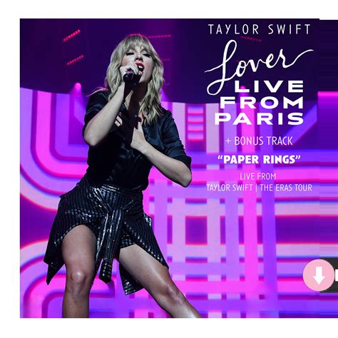 Taylor Swift - Lover (Live From Paris) + Bonus Track "Paper Rings