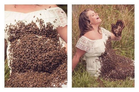 Heartbreaking News: Pregnant Mother Who Posed with 20,000 Bees on Her ...