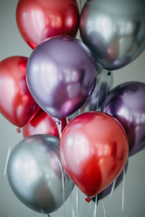 assorted color balloons  stock photo