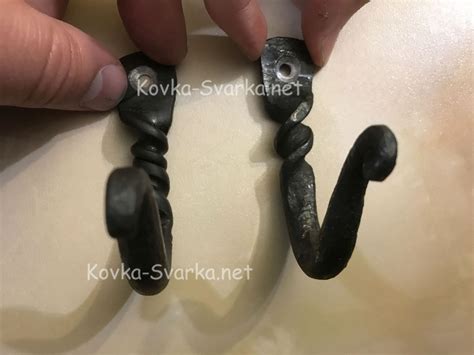 Фото кованых крючков: для одежды, вешалок, для цветов, ключей, дверные ...