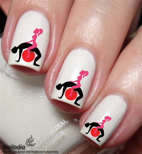 funny sex positions nail art decal sticker water transfer slider ebay