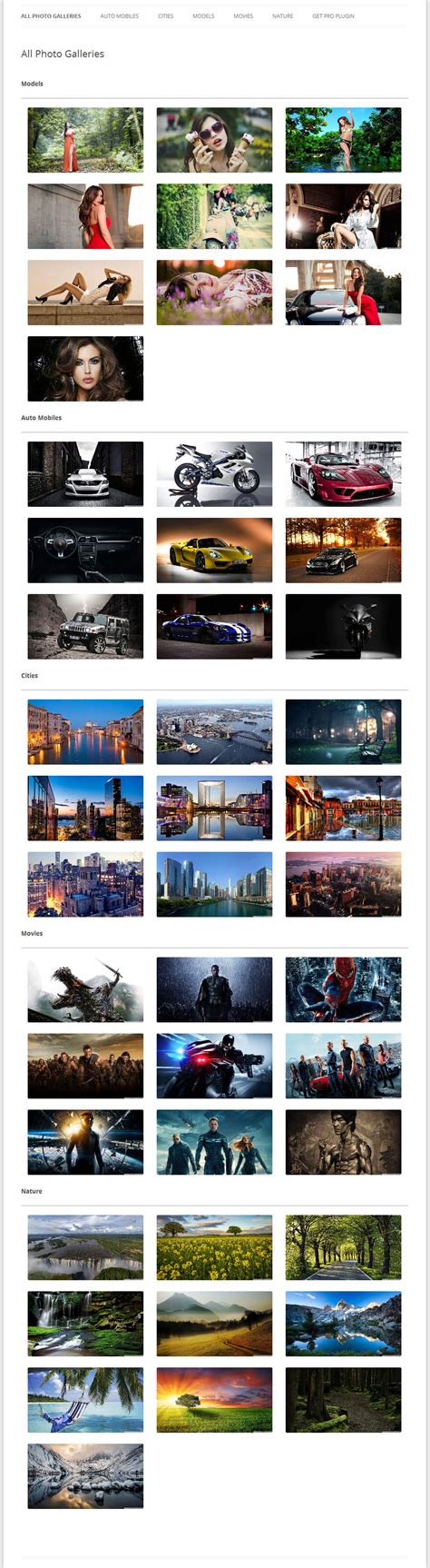 responsive photo gallery pro