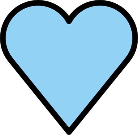 "blue heart" Emoji - Download for free – Iconduck