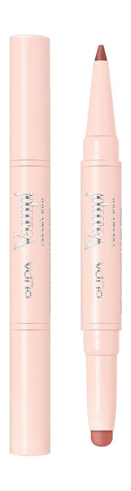 PUPA Набор для губ Vamp!Creamy Duo (Губная помада 0,8 г + Карандаш для ...