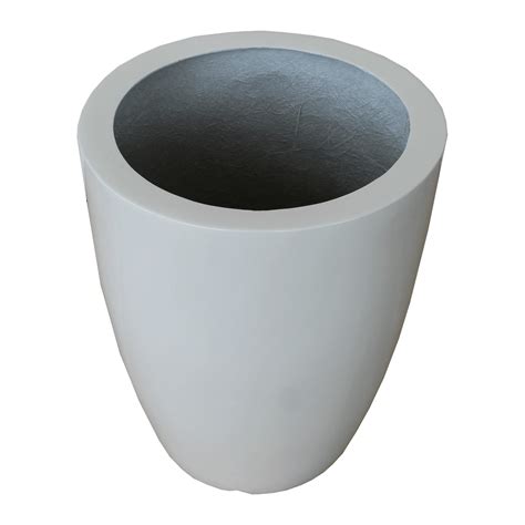 Vaso Fibra de Vidro Agata Nude 43 cm Casa Fraga | MadeiraMadeira