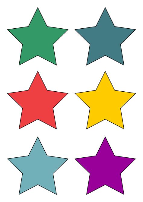 Explore the Cosmos with Printable Star Templates: Your Guide to ...