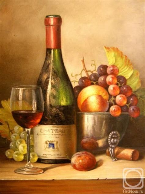 Minaev Sergey. Still life | Wine painting, Painting still life, Wine art