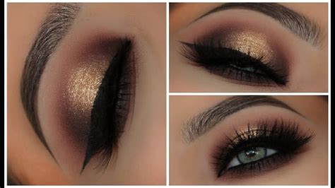 6 Gorgeous Gold Eye Makeup Looks for Brown Eyes – SheIdeas