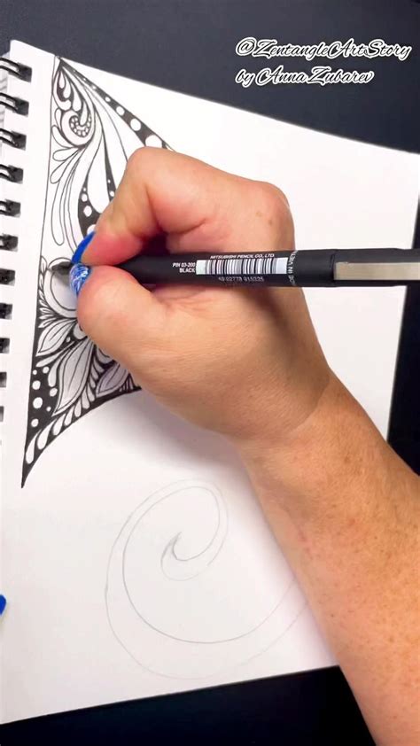 drawing zentangle patterns video amazing zentangle art