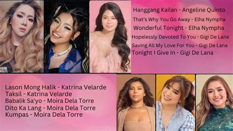 Miss G's OPM Female Artists 2022 | Babalik Sa'yo | Moira - YouTube